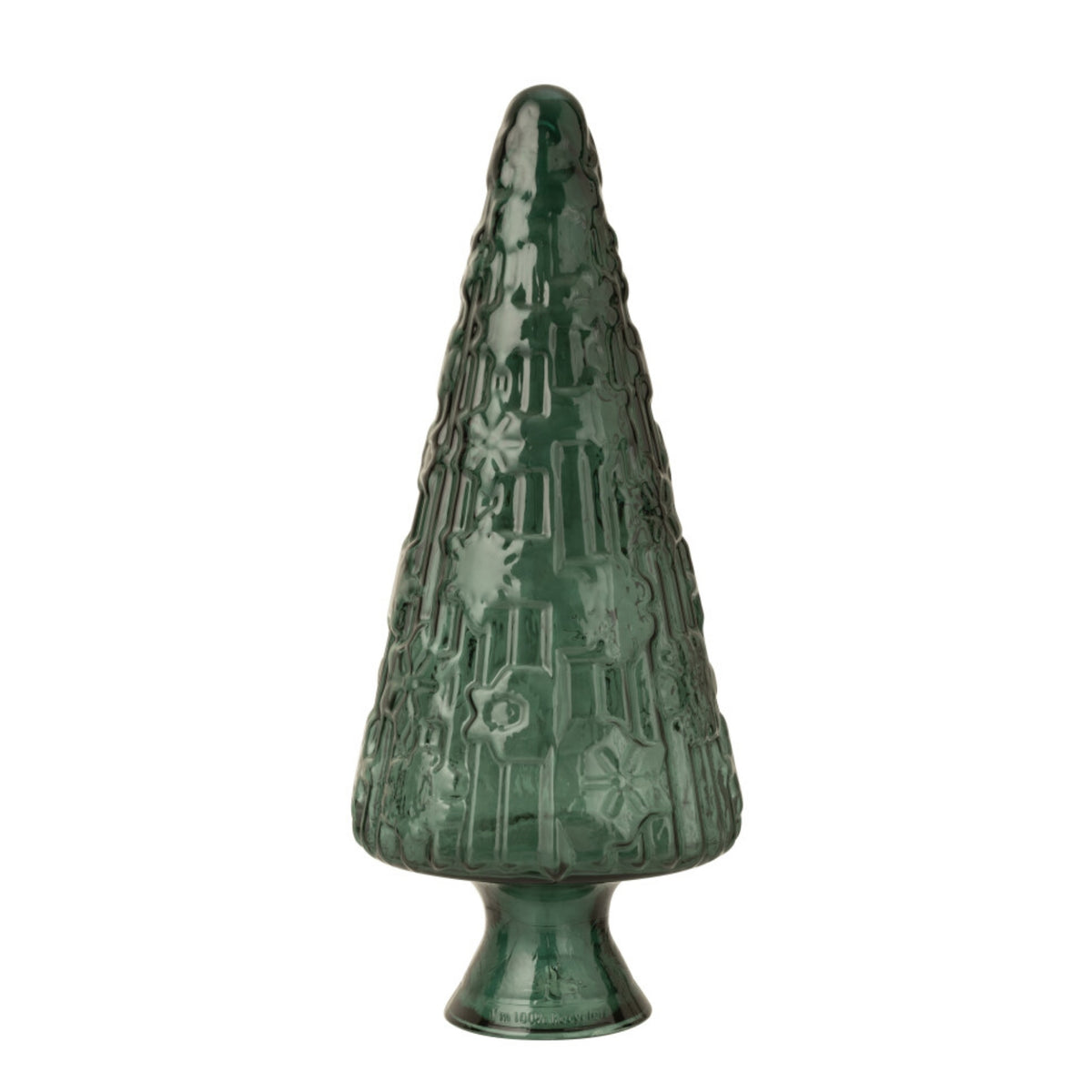 Kerstboom Ornament Groen Glas Large J-Line