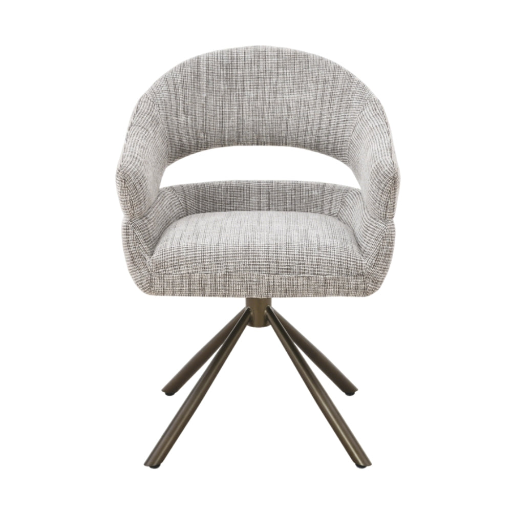 MUST Living Draaibare Eetkamerstoel Clooney Beige