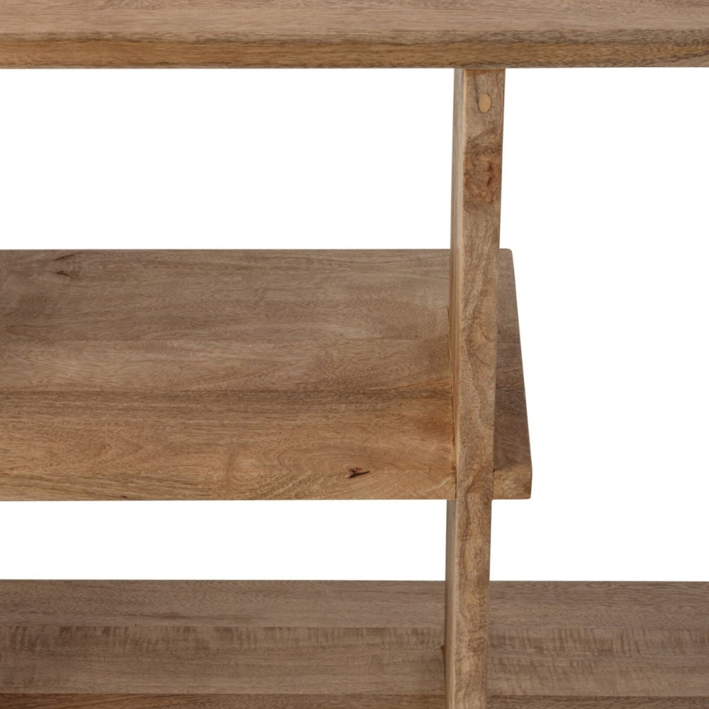 Boekenkast Mangohout Naturel J-Line
