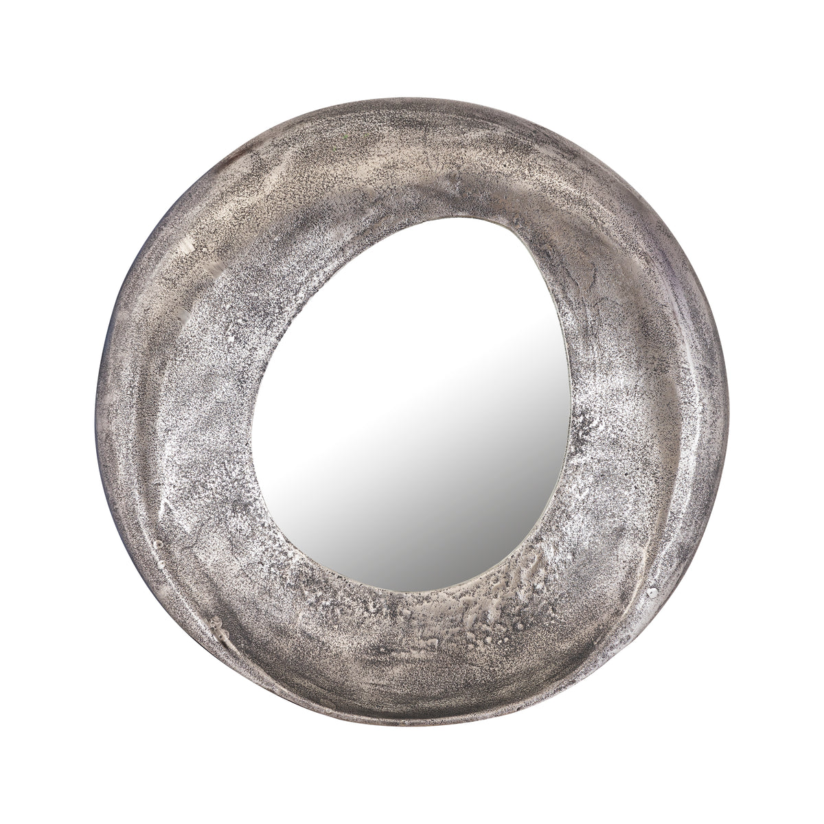 Spiegel Daweson - 60x7x60 cm - Aluminium - Zilver PTMD