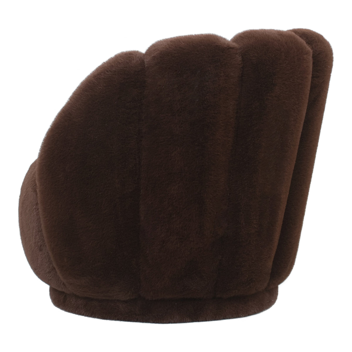 Furia Dark Brown Fauteuil Fur PTMD