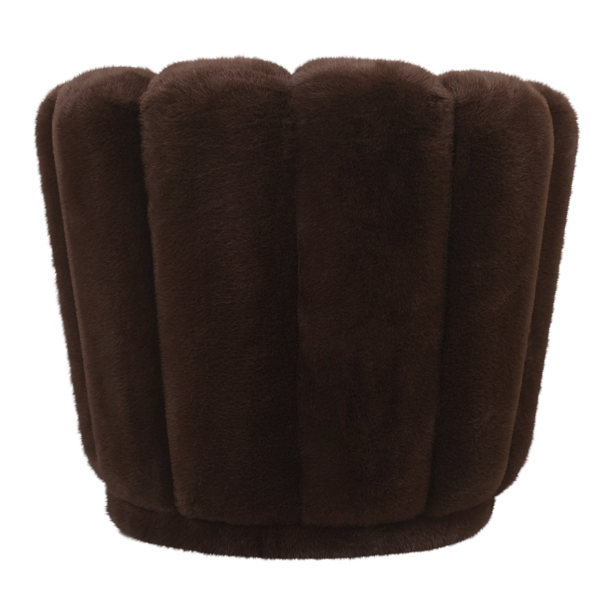 Furia Dark Brown Fauteuil Fur PTMD