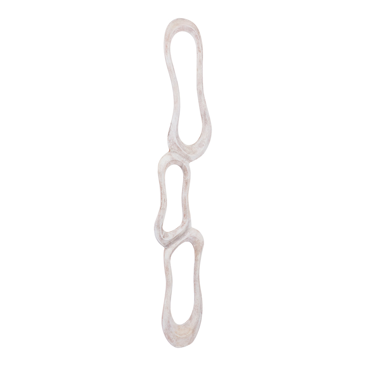 Wanddeco Camare Abstract Design Gegoten Aluminium Beige Large PTMD