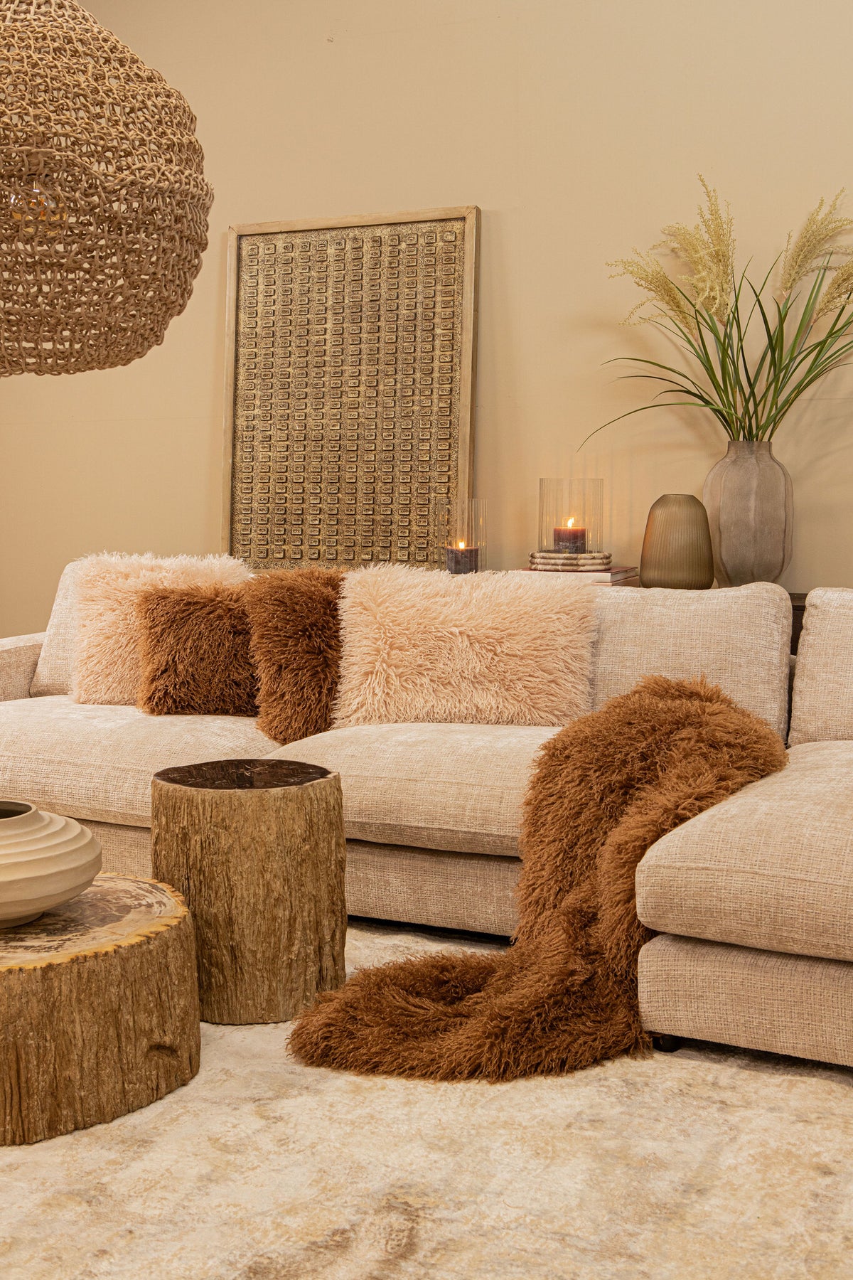 Kody Beige Stone Wash casted alu ribbed pot M PTMD
