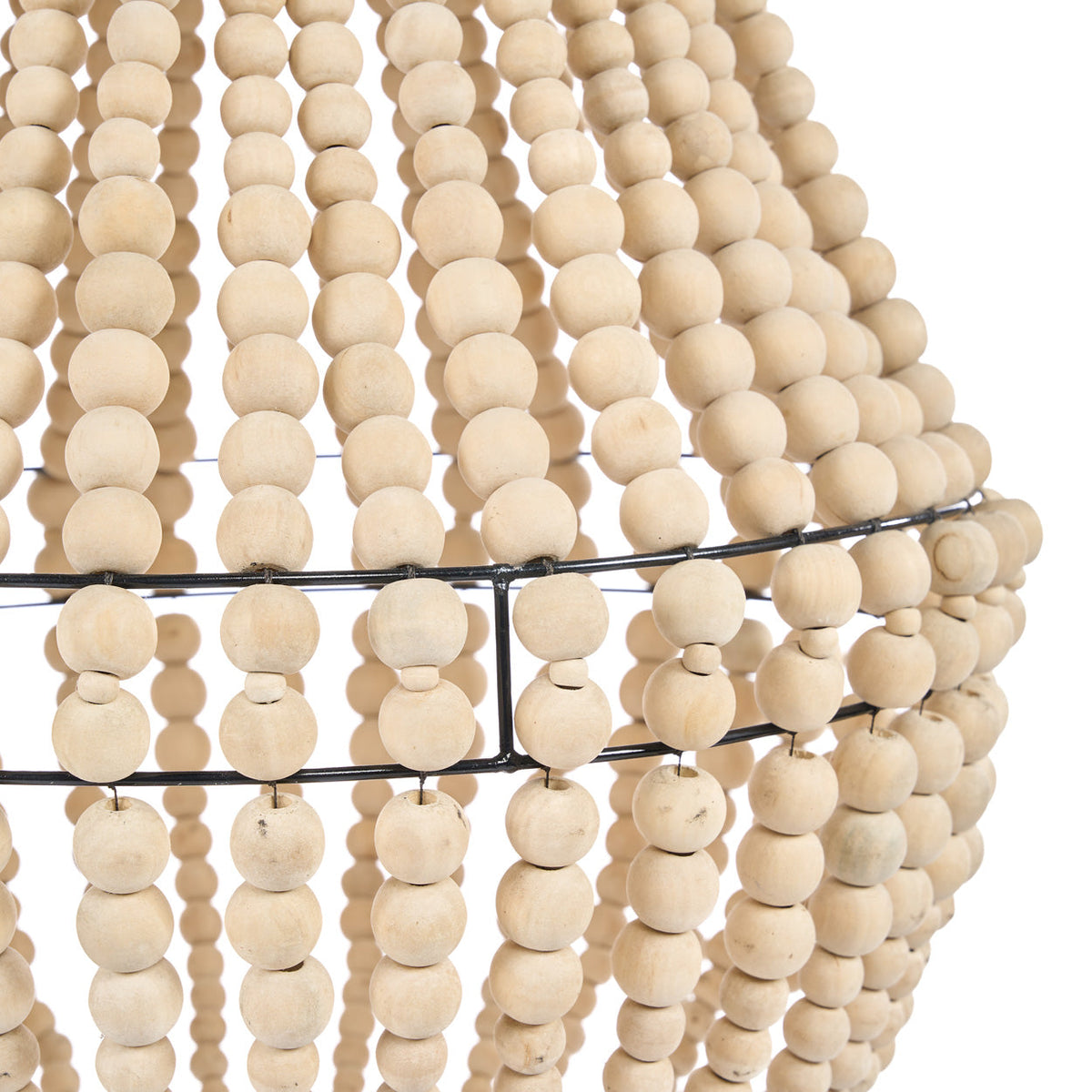 Kroonluchter Teardrop Naturel Medium Bazar Bizar