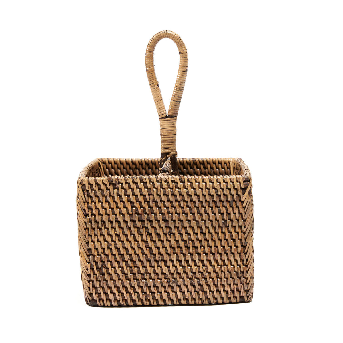 De Rattan Bestekhouder N°2 Natuurlijk Bruin