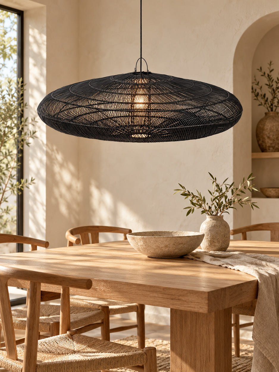 De Macaron Hanglamp - Zwart - XL Bazar Bizar