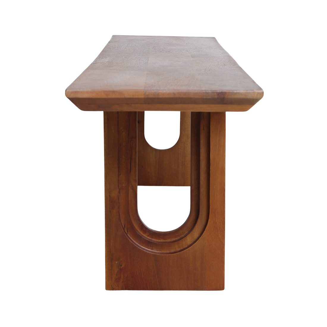 Eetkamerbank Bullnose Chamfered Mangohout 200cm Raw Materials
