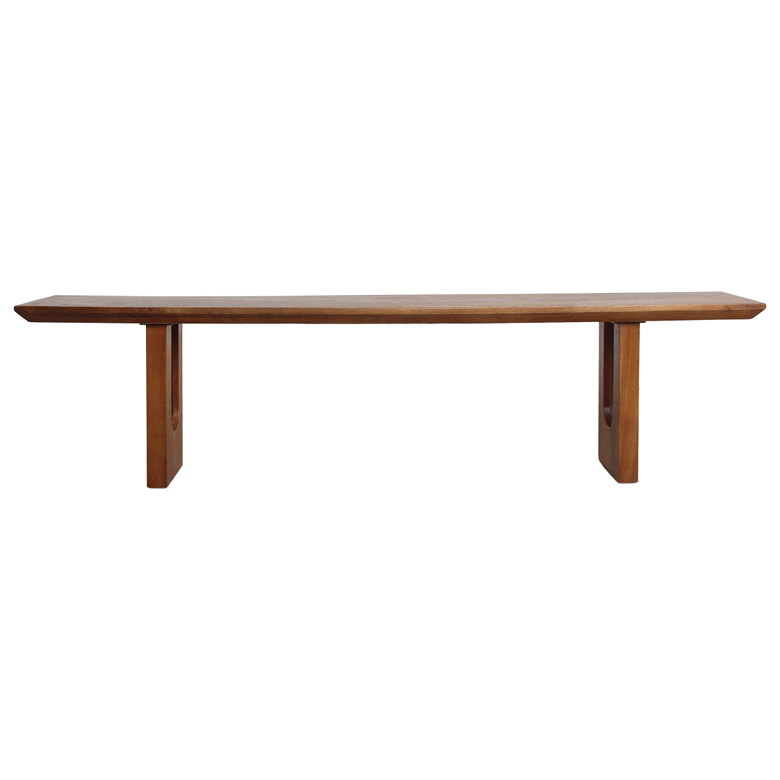 Eetkamerbank Bullnose Chamfered Mangohout 240cm Raw Materials