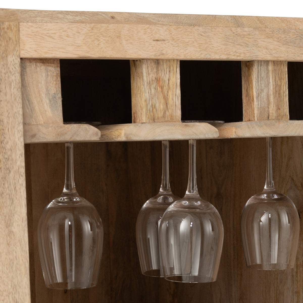 Barmeubel Lounge Mangohout Naturel J-Line