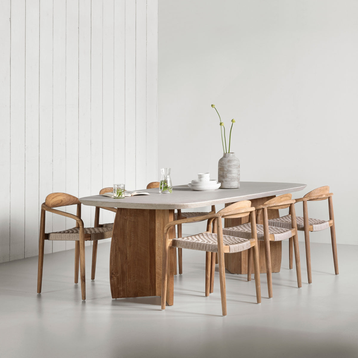 DTP Home Nova Eettafel Travertin 250cm