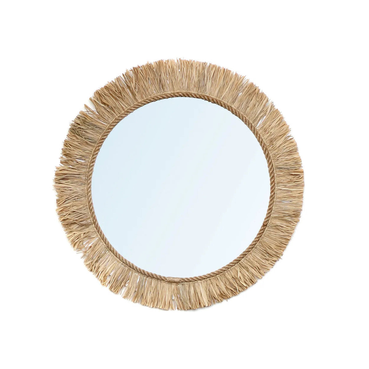 De Tahiti Spiegel - Naturel 60x60cm Bazar Bizar