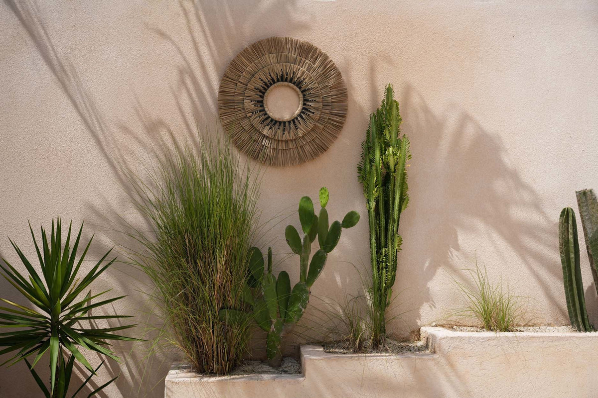 De Mengdong Muur Deco - Naturel Zwart Bazar Bizar