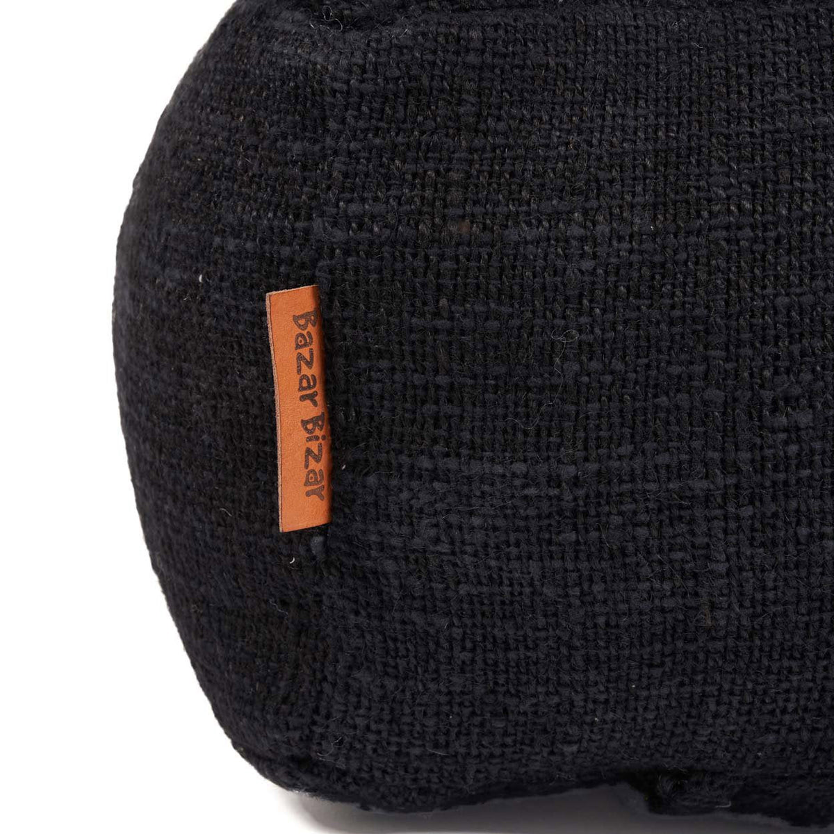 De Comfy Poef Zwart Bazar Bizar