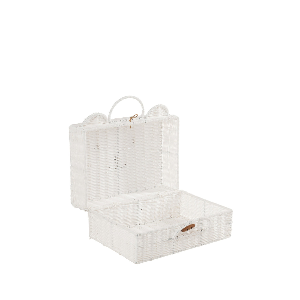 Mand Koffer Kunststof Wit Small J-Line