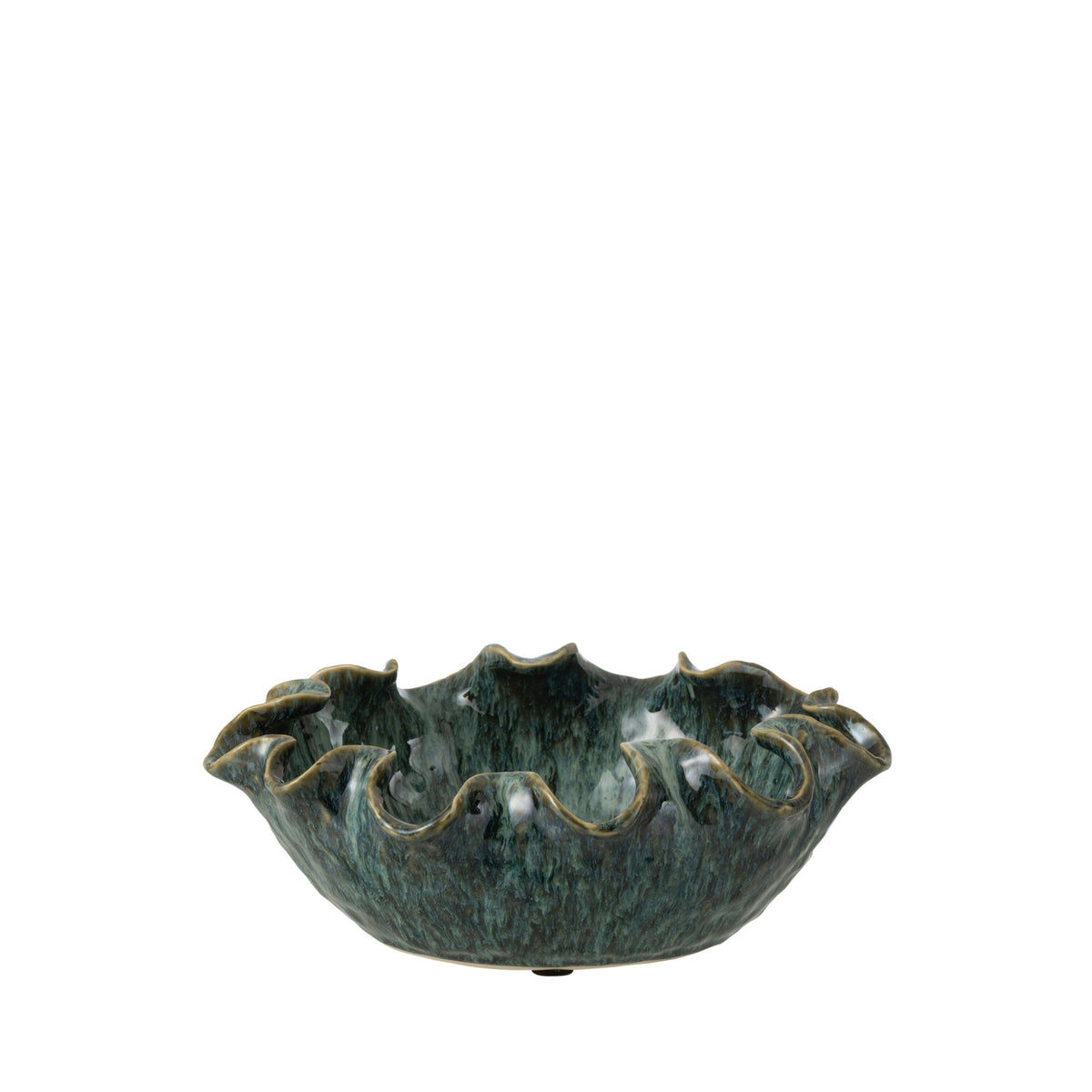 Decoratief Plateau Ronny Onregelmatig Klei Blauw J-Line