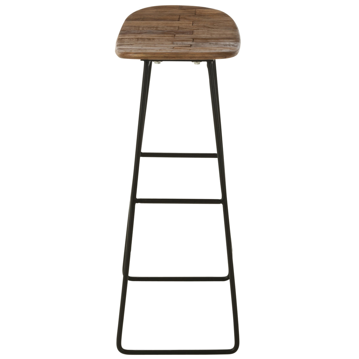 Stoel Rechthoekig Gerecycleerd Teak Naturel Large J-Line