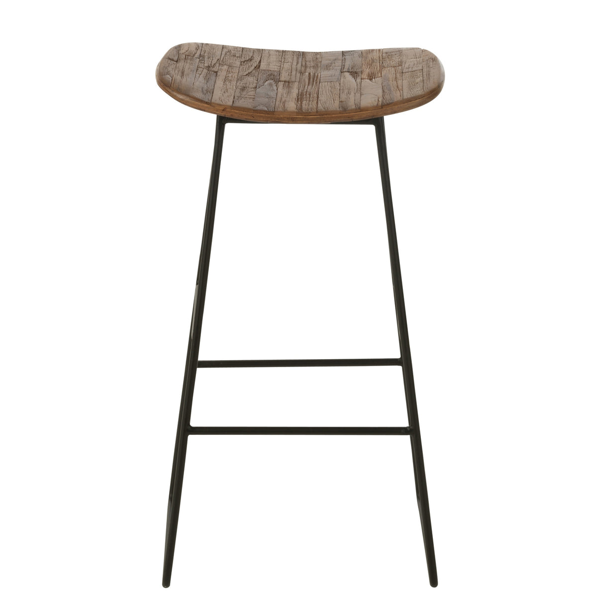 Stoel Rechthoekig Gerecycleerd Teak Naturel Large J-Line
