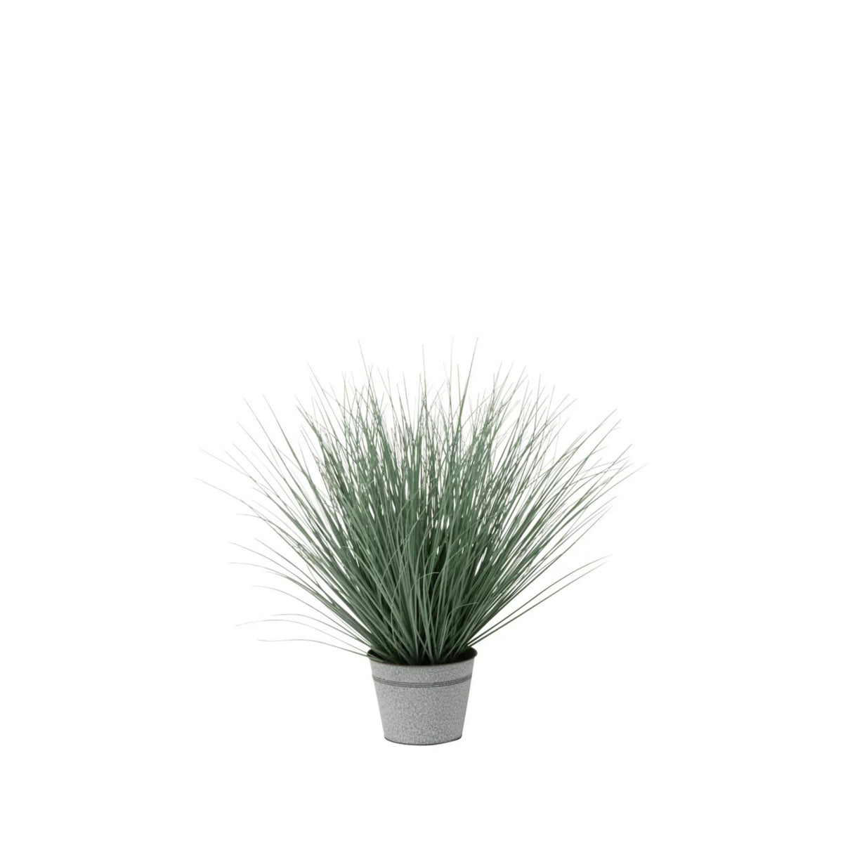 Grassen In Pot Metaal Plastiek Blauw/Groen Medium J-Line