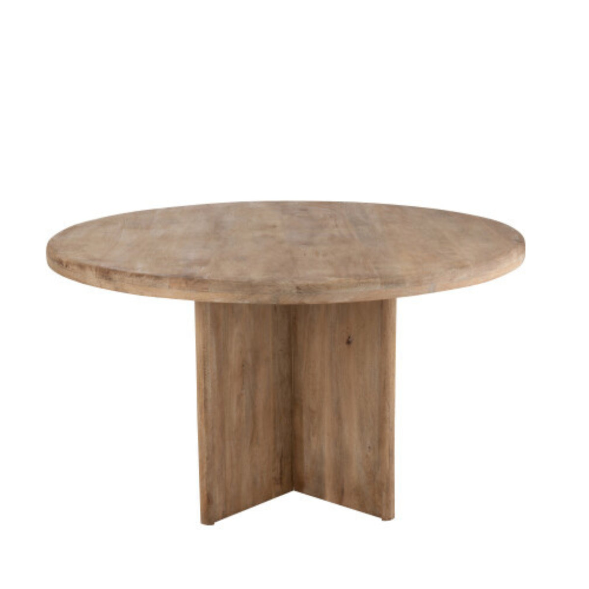 Eettafel Mangohout Naturel Ø150cm J-Line