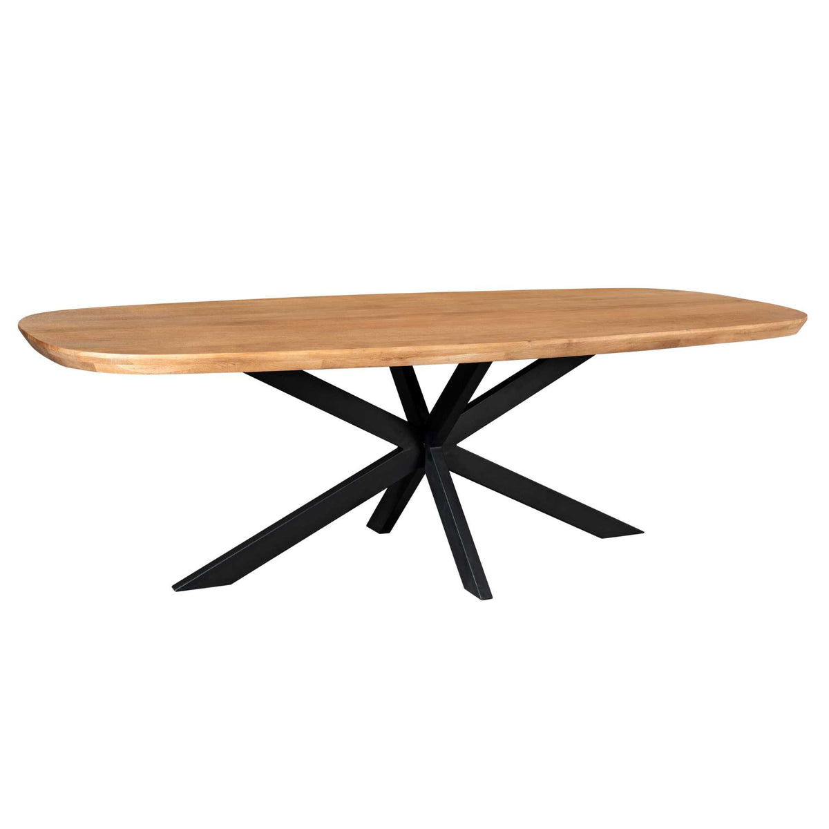 Eettafel Madison Mangohout Naturel Deens Ovaal 280cm Starfurn