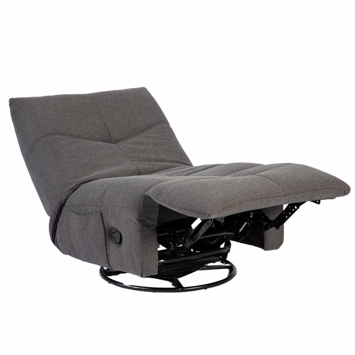 Relaxfauteuil Lazy Stof Donkergrijs Starfurn
