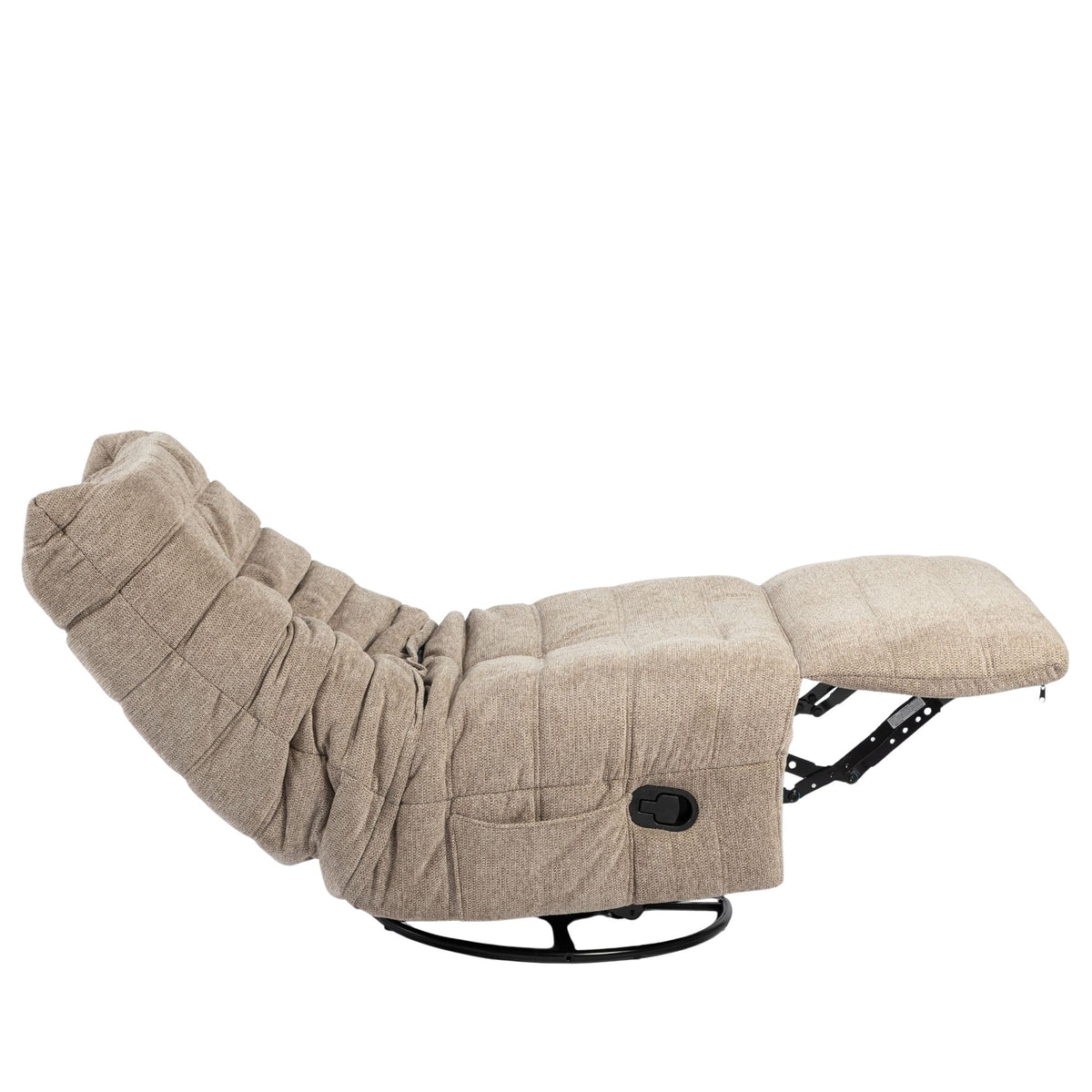 Relaxfauteuil Zen Stof Taupe Starfurn