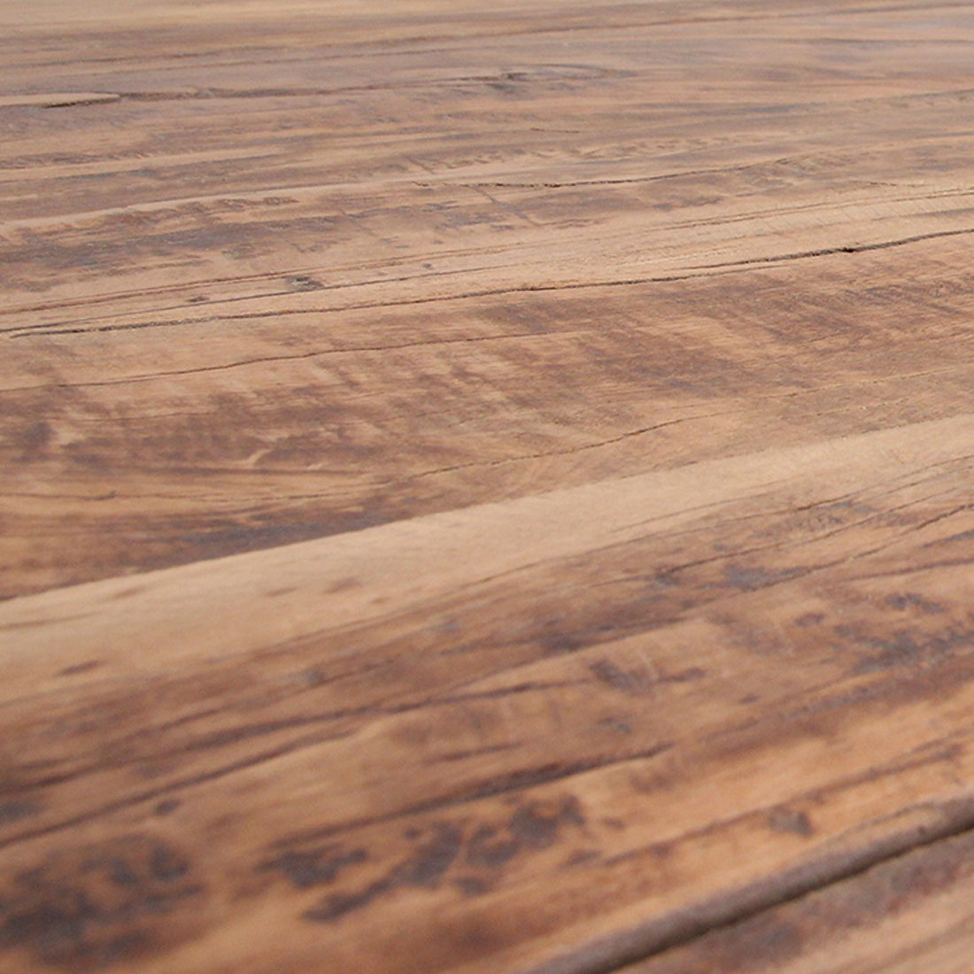 Teakhouten Eettafel Farmwood 240cm Raw Materials