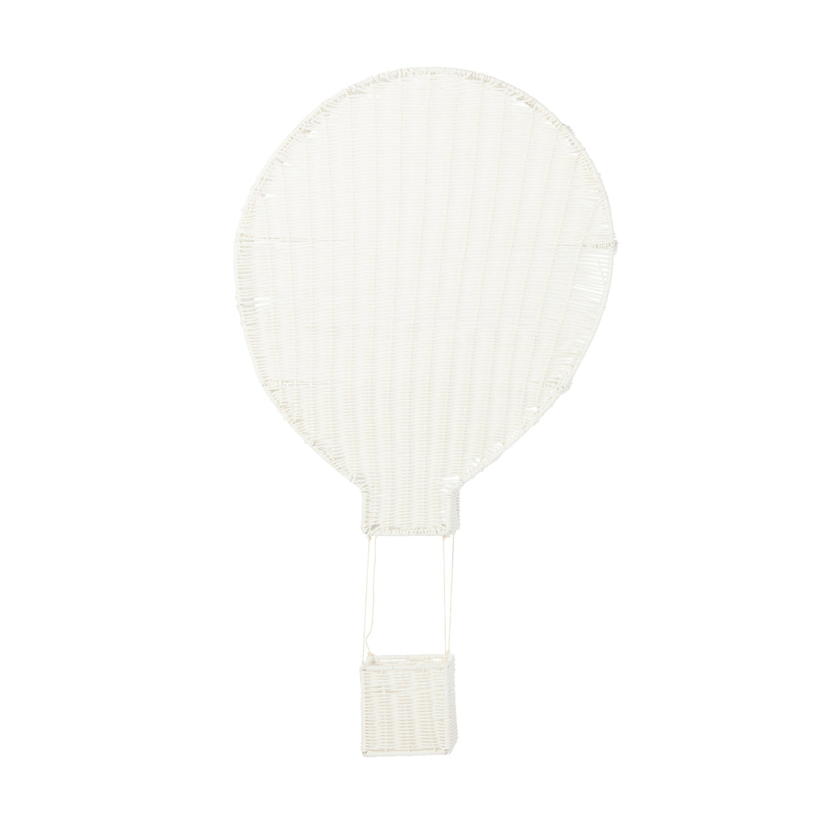 Wandrek Luchtballon Kunststof Wit J-Line