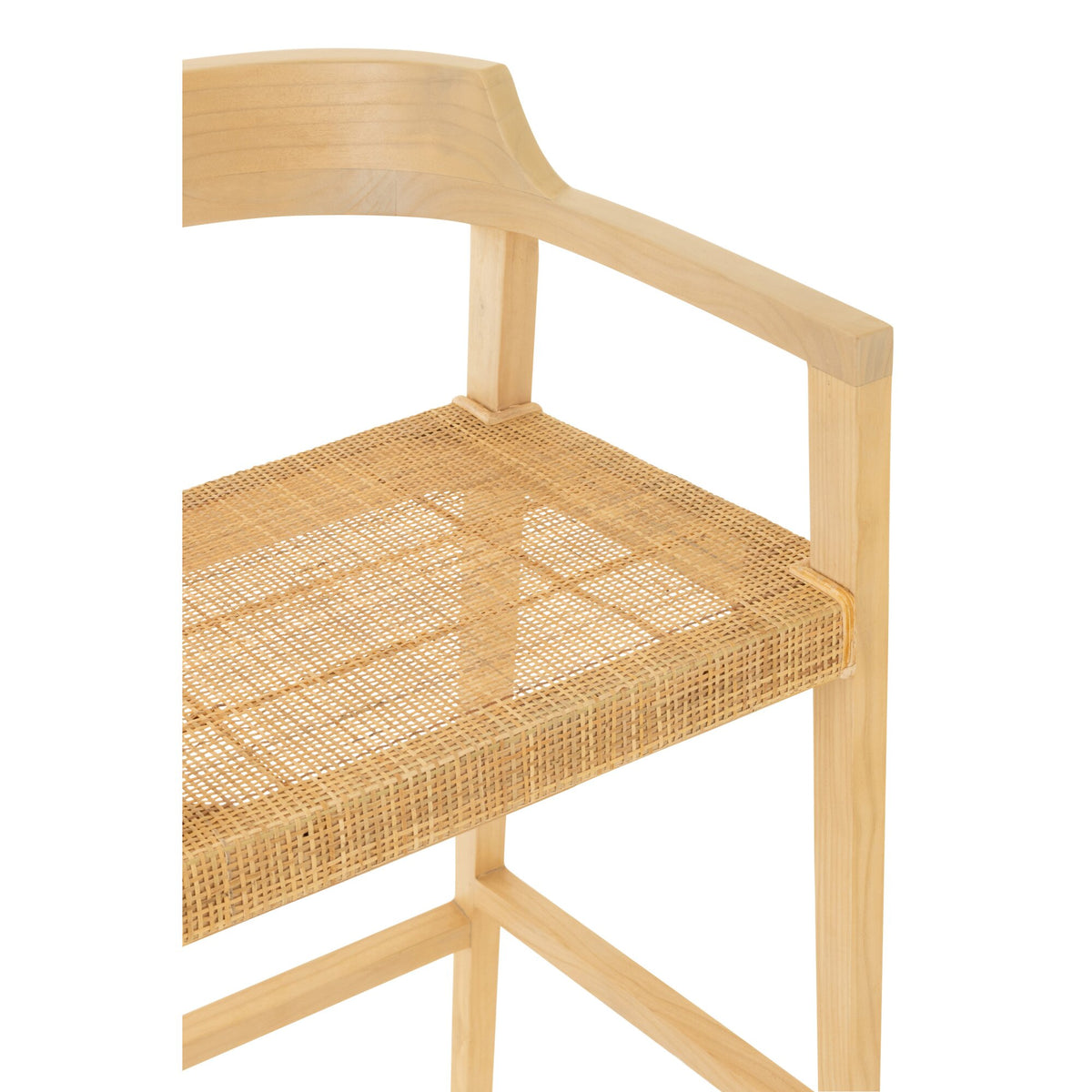 Barstoel Emma Teakhout Naturel J-Line
