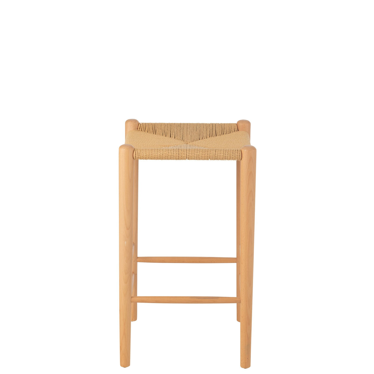 Barstoel Orientaal Essenhout/Touw Naturel J-Line