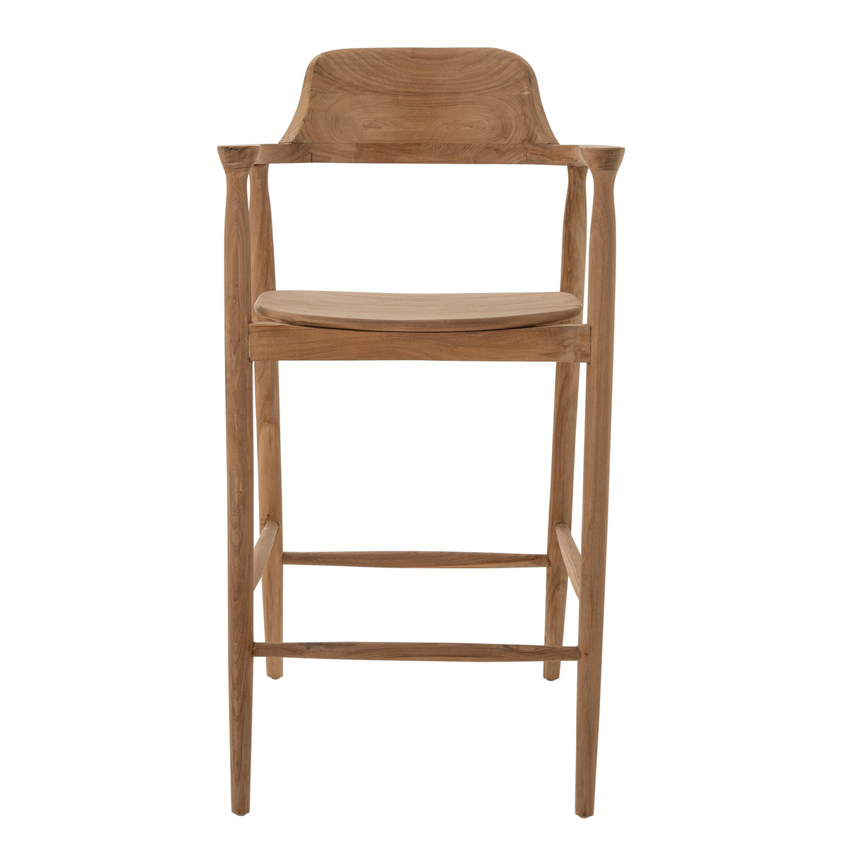 Barstoel Teakhout Naturel J-Line