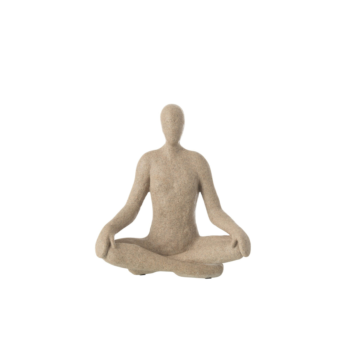 Beeld Yoga Resin Beige J-Line