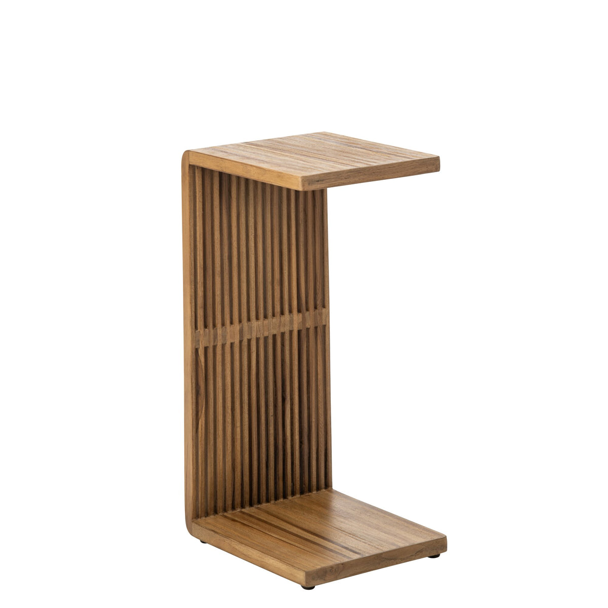 Bijzettafel Latten Gerecycled Hout Naturel J-Line