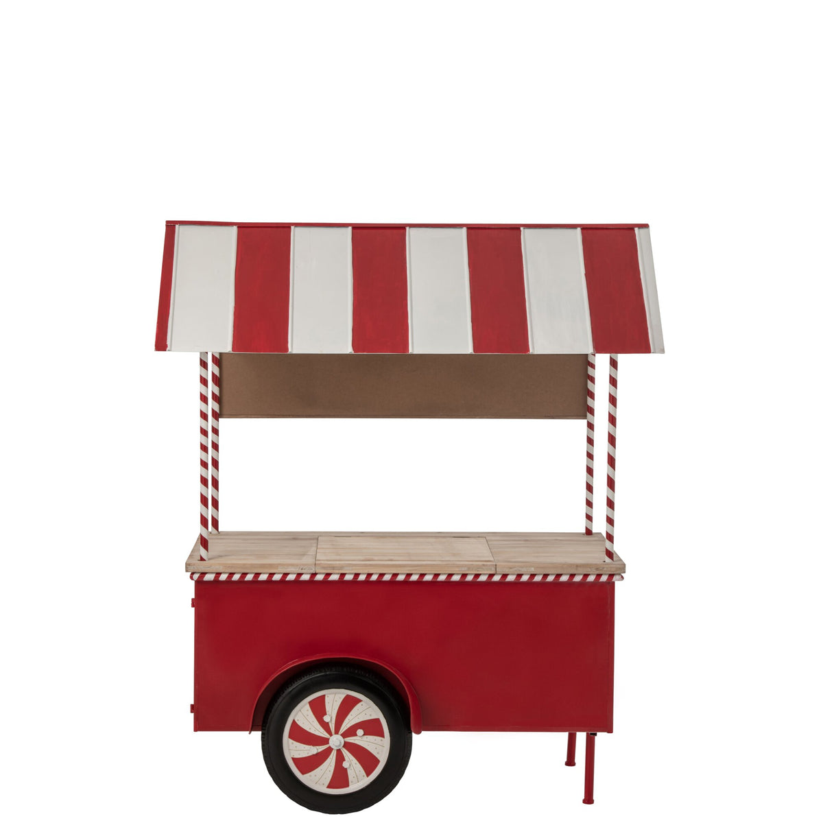 Buffet Kiosk Metaal Rood/Wit J-Line