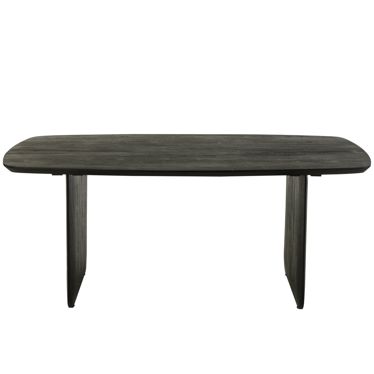 Eetkamertafel Acaciahout Zwart 190x100cm J-Line