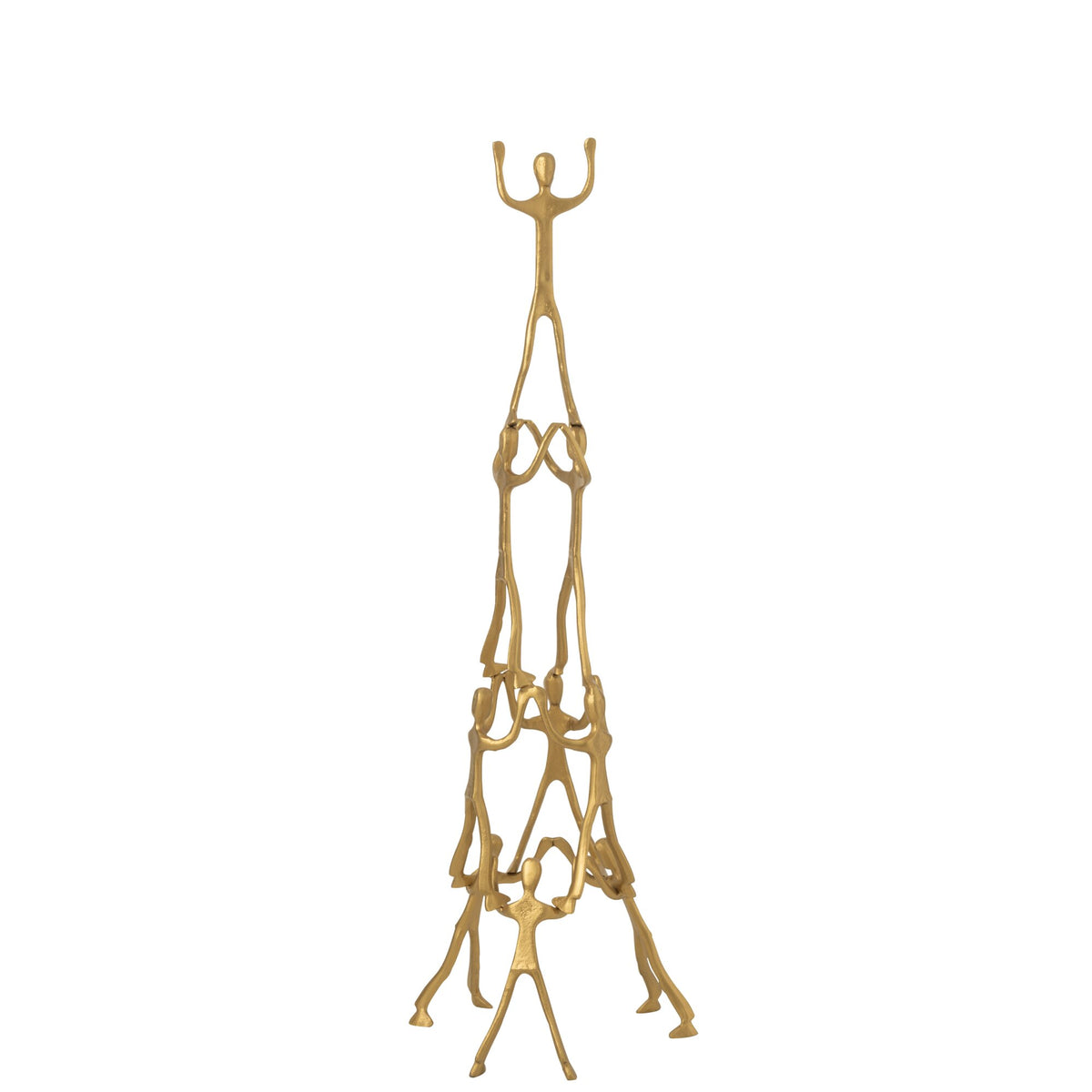 Figuur Tower Aluminium Goud H147cm J-Line