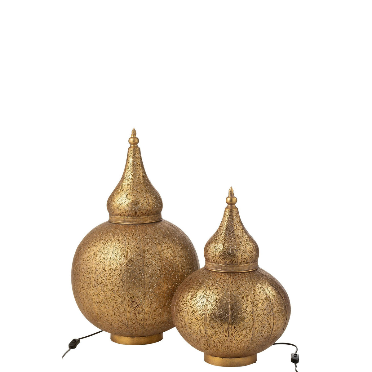 J-Line tafellamp Aladin metaal goud large