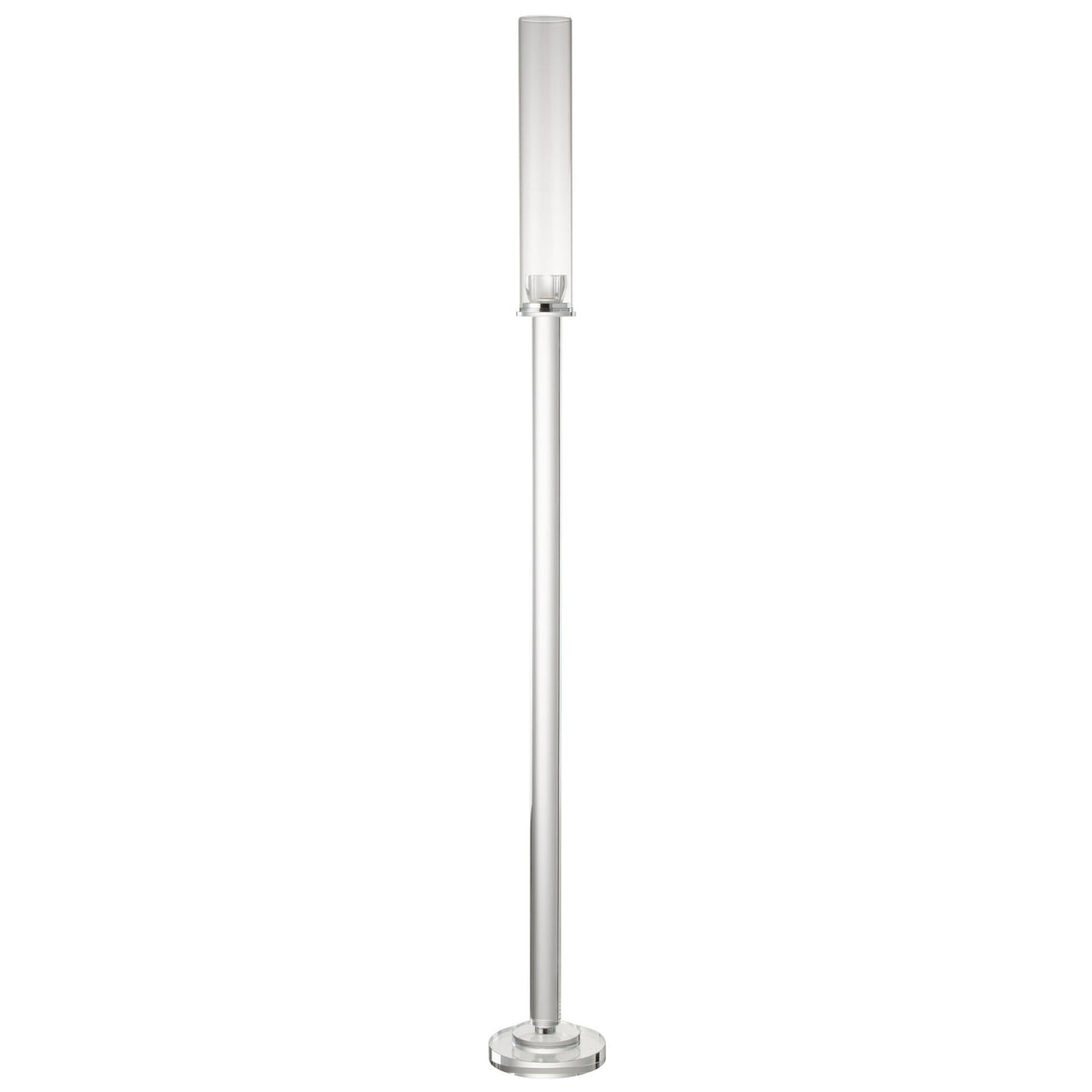 Kaarshouder Moira Glas Transparant Large Dia14xH120cm J-Line