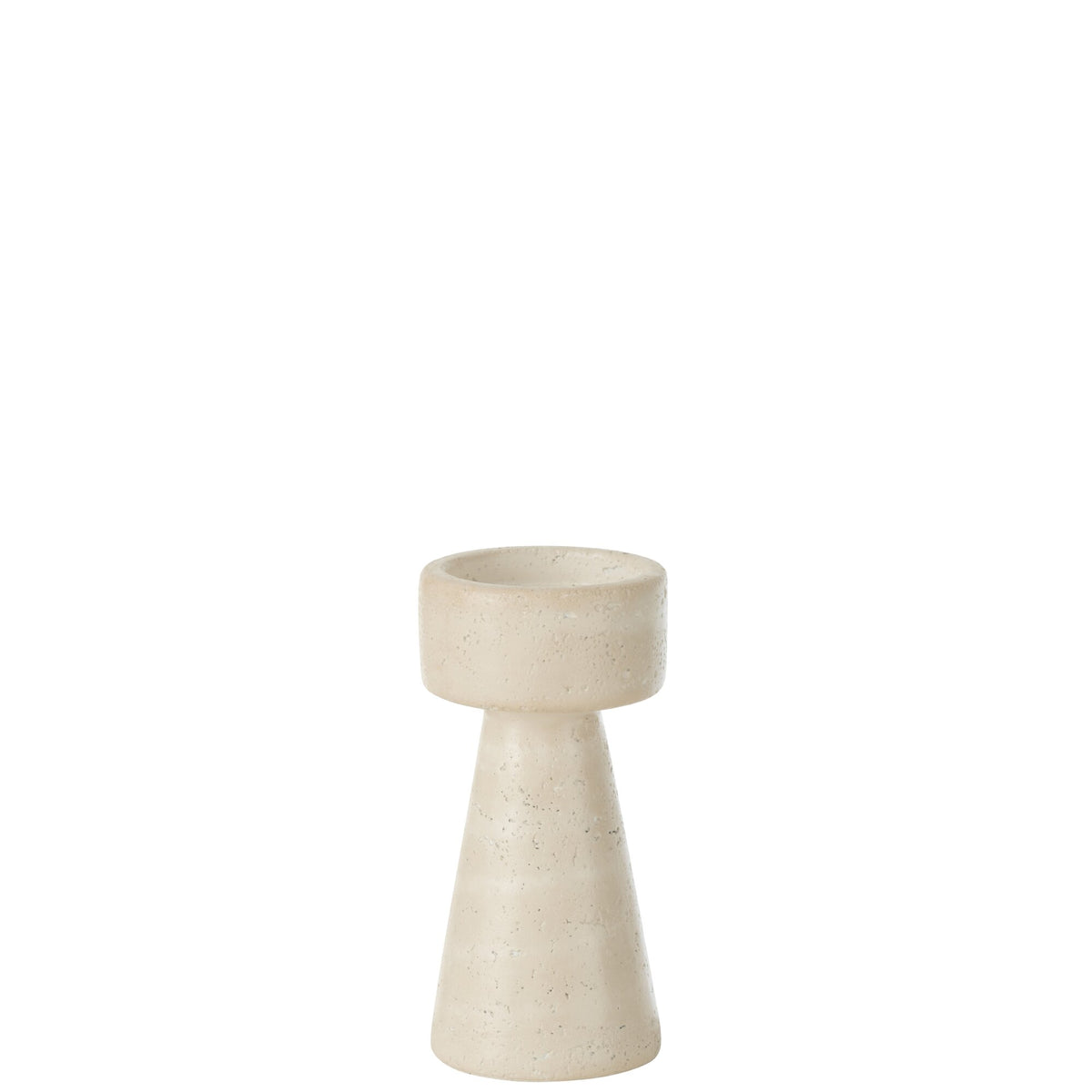 Kandelaar Orlina Cement Creme Medium J-Line