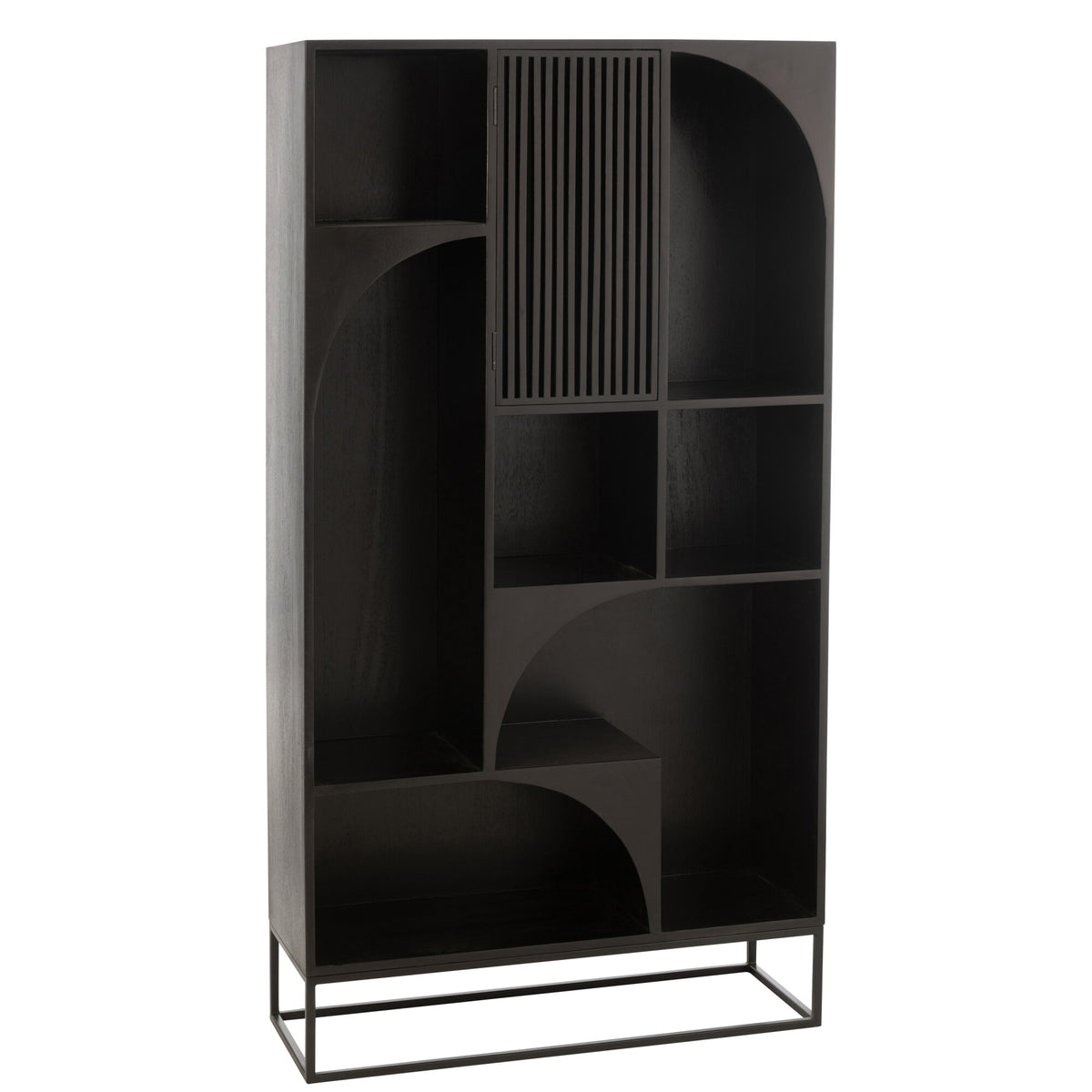 Kast Mode Mango Hout/Mdf Zwart J-Line