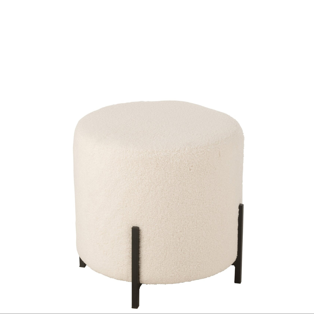 Kruk Schaap Stof/Schuim Wit J-Line