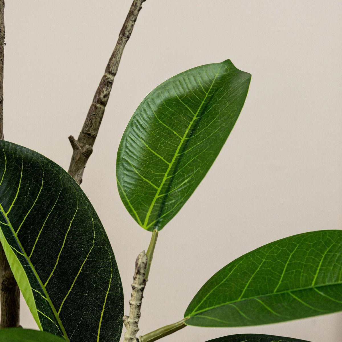 Groene kunst ficus van PTMD als sfeerbeeld in een interieur