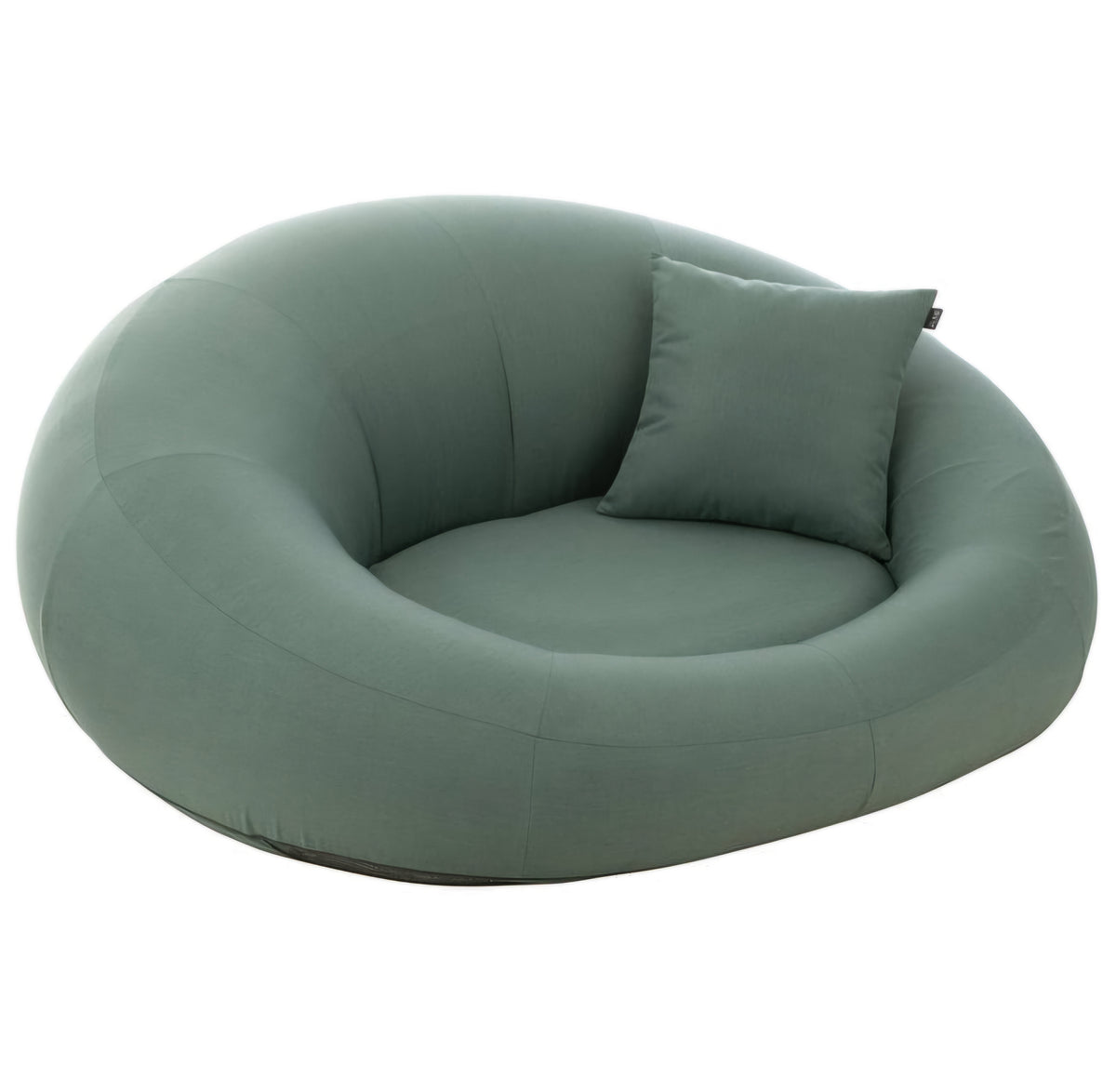 Matras Donut Polyethyleen Groen - Ligbed - J-Line - livinglovely.nl