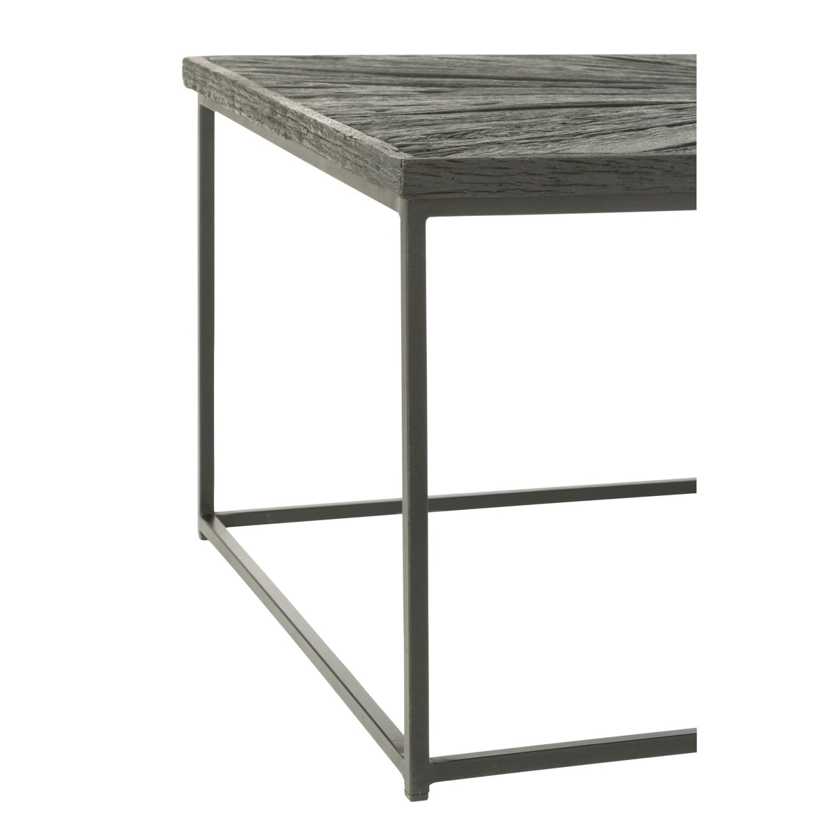 Salontafel Shanil Hout/Ijzer Zwart J-Line