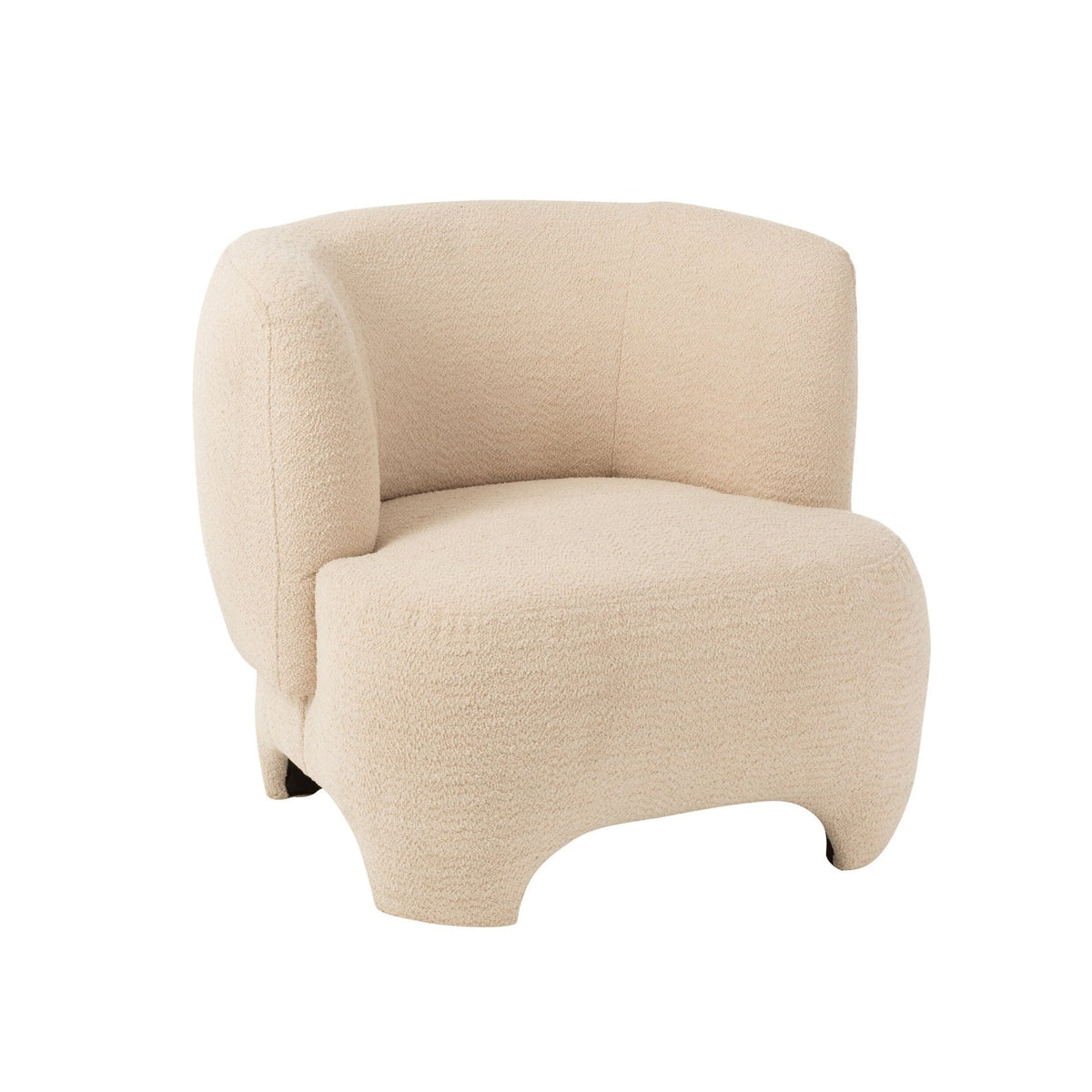 Zetel 1-Zit Gebreid Tex/Ht Wit J-Line