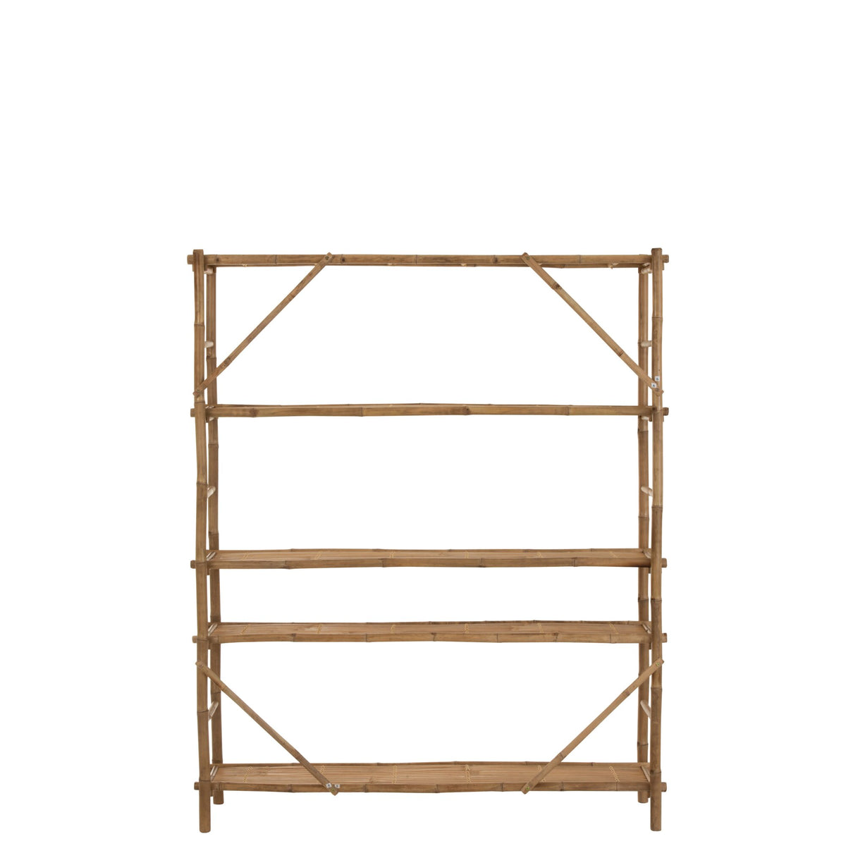 Rek 5 Planken Bamboe Naturel J-Line