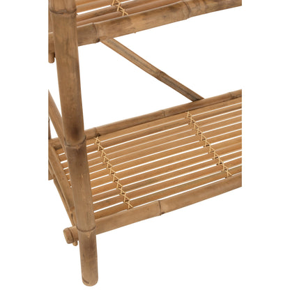 Rek 5 Planken Bamboe Naturel J-Line