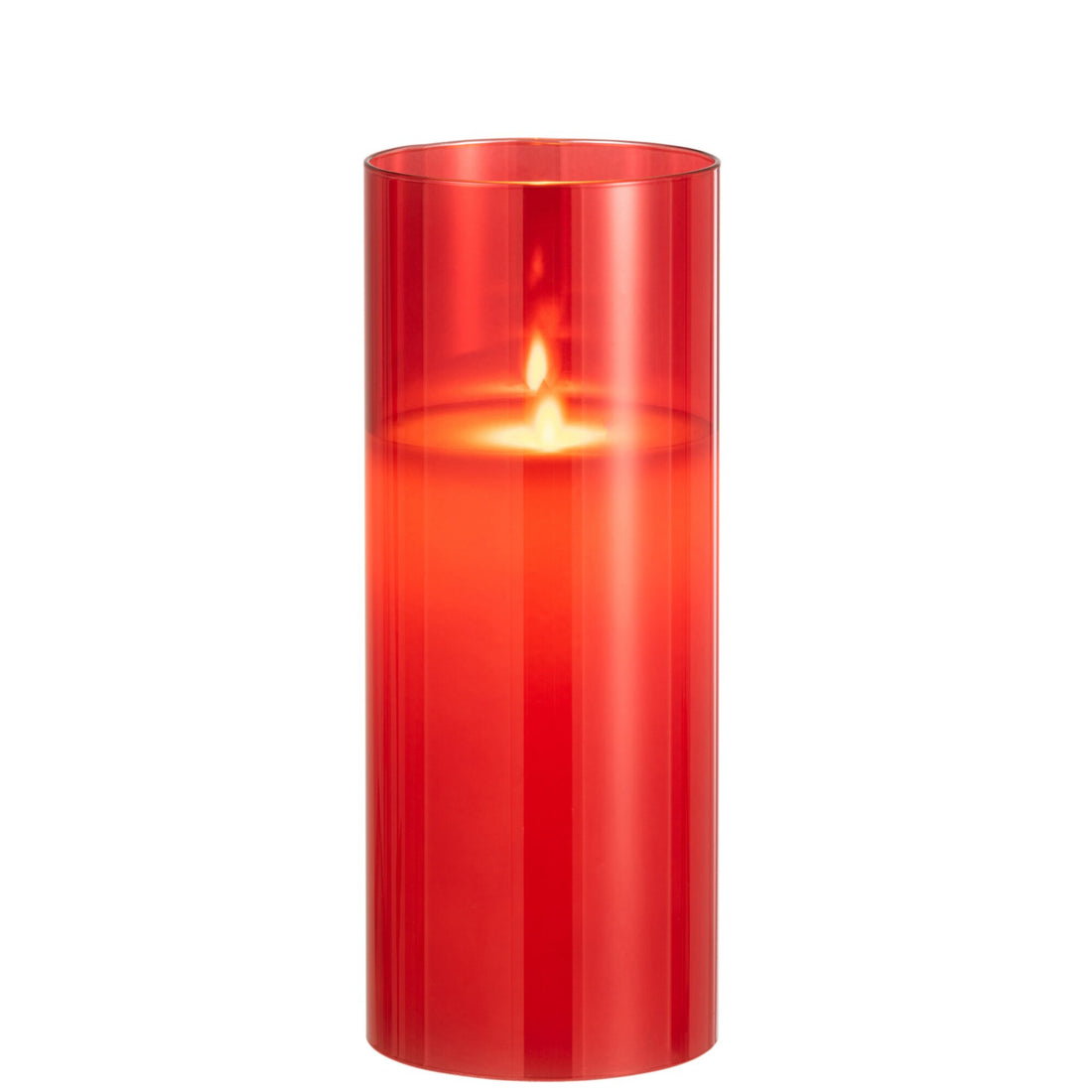 Ledlamp Blinkend Glas Rood Large
