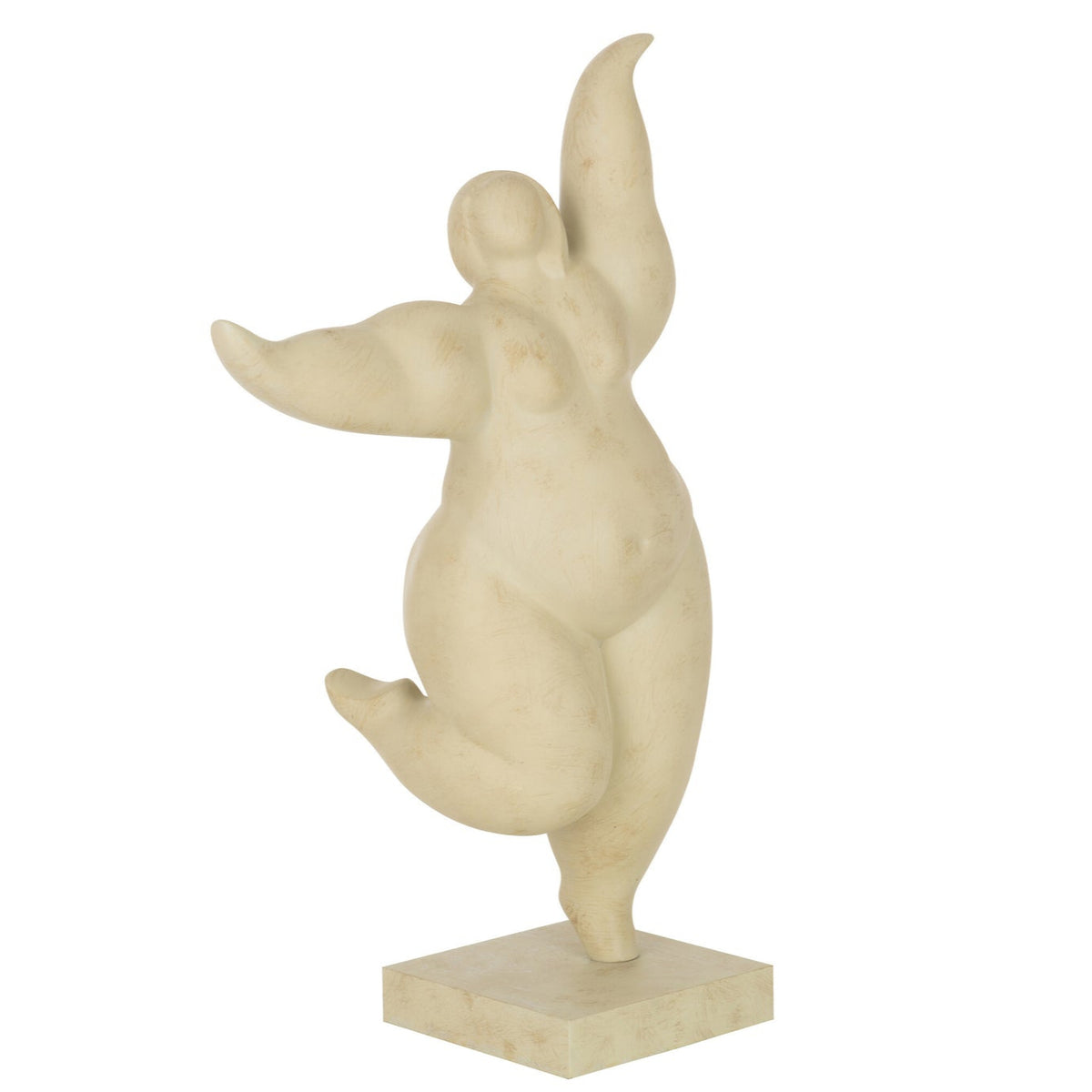Figuur Delphine Poly Beige H52cm J-Line